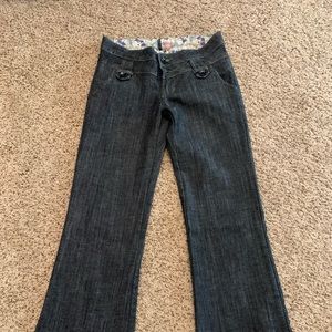 Boom boom flare lightweight denim